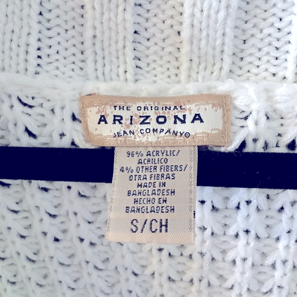 Arizona Jean Co. Juniors Sz. Small cropped Cardigan. - Picture 3 of 7